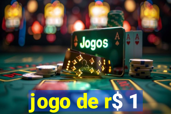 jogo de r$ 1